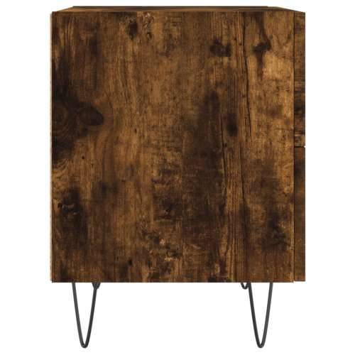 Noćni ormarići 2 kom boja hrasta 40x35x47,5cm konstruirano drvo - Dimljeni hrast 2 Cijena