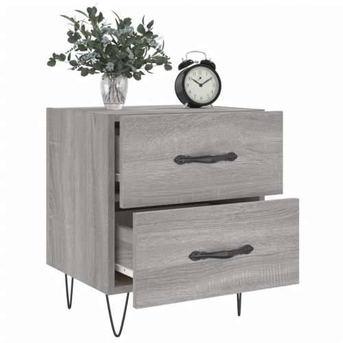 Noćni ormarići 2 kom boja hrasta 40x35x47,5cm konstruirano drvo - Sivi hrast sonoma 2 Cijena