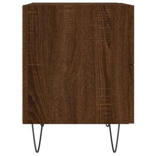 Noćni ormarići 2 kom boja hrasta 40x35x47,5cm konstruirano drvo - Smeđi hrast 2 Cijena