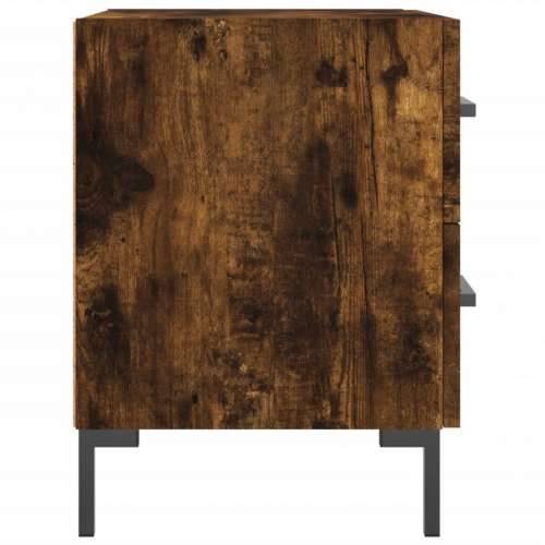 Noćni ormarići 2 kom boja hrasta 40x35x47,5cm konstruirano drvo - Dimljeni hrast 2 Cijena