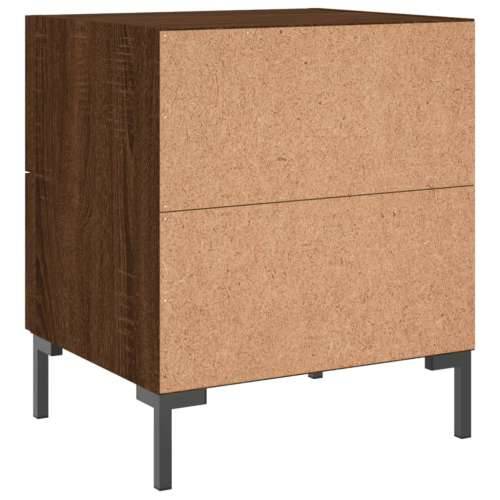 Noćni ormarići 2 kom boja hrasta 40x35x47,5cm konstruirano drvo - Smeđi hrast 2 Cijena