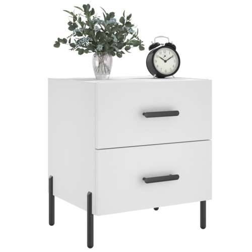 Noćni ormarići 2 kom bijeli 40x35x47,5 cm od konstruiranog drva - Bijela 2 Cijena
