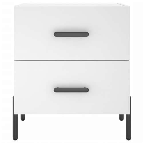 Noćni ormarići 2 kom bijeli 40x35x47,5 cm od konstruiranog drva - Bijela 2 Cijena