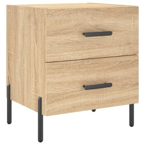 Noćni ormarići 2 kom boja hrasta 40x35x47,5cm konstruirano drvo - sonoma hrast 2 Cijena