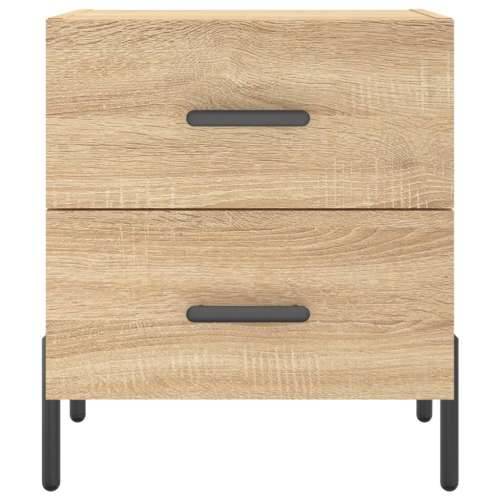 Noćni ormarići 2 kom boja hrasta 40x35x47,5cm konstruirano drvo - sonoma hrast 2 Cijena