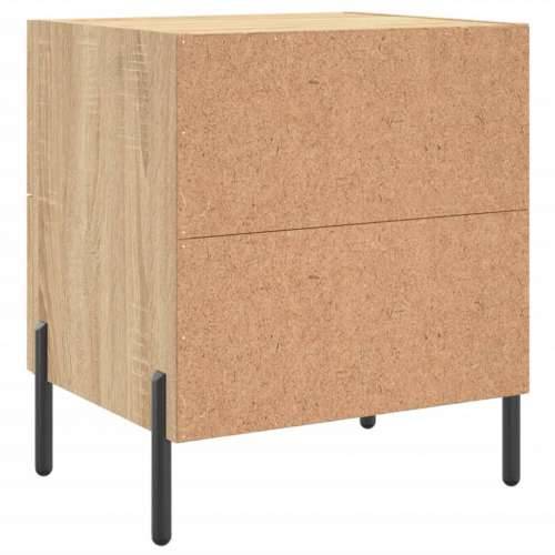 Noćni ormarići 2 kom boja hrasta 40x35x47,5cm konstruirano drvo - sonoma hrast 2 Cijena