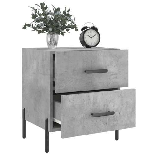 Noćni ormarići 2 kom boja betona 40x35x47,5cm konstruirano drvo - Beton siva 2 Cijena