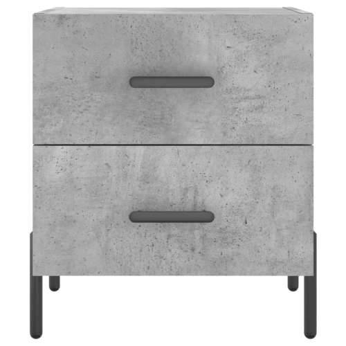 Noćni ormarići 2 kom boja betona 40x35x47,5cm konstruirano drvo - Beton siva 2 Cijena