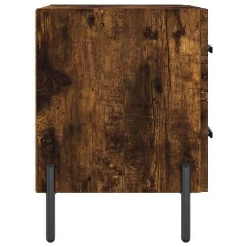 Noćni ormarići 2 kom boja hrasta 40x35x47,5cm konstruirano drvo - Dimljeni hrast 2 Cijena