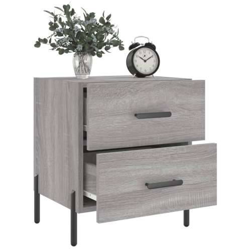 Noćni ormarići 2 kom boja hrasta 40x35x47,5cm konstruirano drvo - Sivi hrast sonoma 2 Cijena