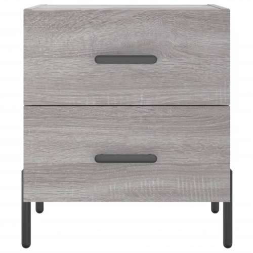 Noćni ormarići 2 kom boja hrasta 40x35x47,5cm konstruirano drvo - Sivi hrast sonoma 2 Cijena