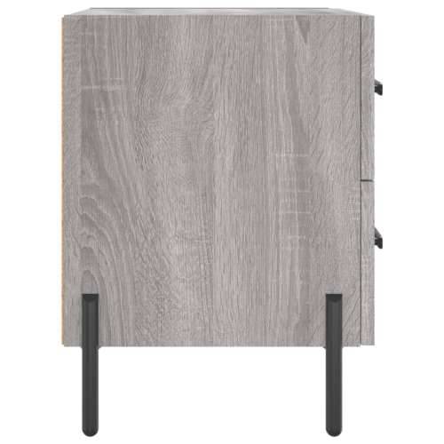 Noćni ormarići 2 kom boja hrasta 40x35x47,5cm konstruirano drvo - Sivi hrast sonoma 2 Cijena