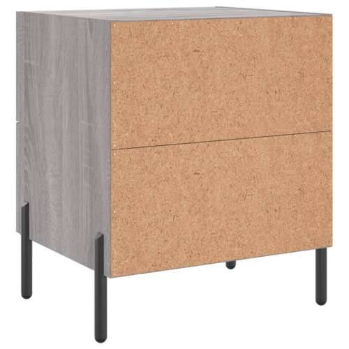 Noćni ormarići 2 kom boja hrasta 40x35x47,5cm konstruirano drvo - Sivi hrast sonoma 2 Cijena