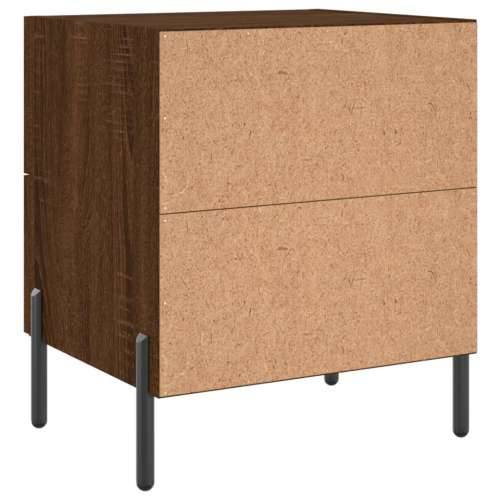 Noćni ormarići 2 kom boja hrasta 40x35x47,5cm konstruirano drvo - Smeđi hrast 2 Cijena