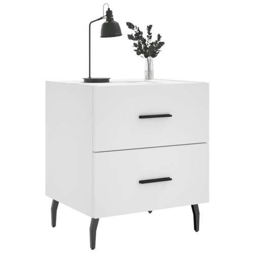 Noćni ormarići 2 kom bijeli 40x35x47,5 cm od konstruiranog drva - Bijela 2 Cijena