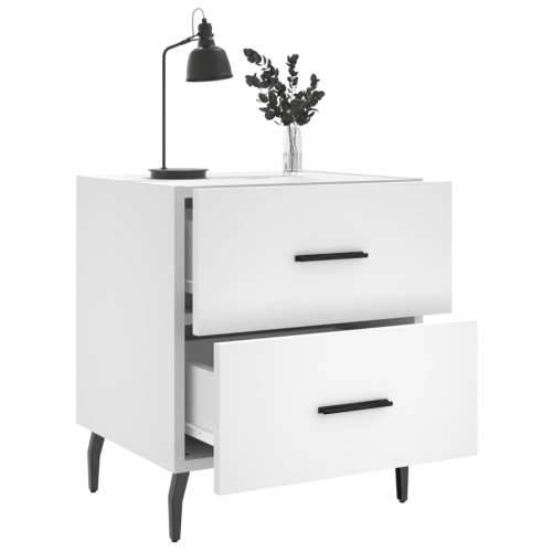Noćni ormarići 2 kom bijeli 40x35x47,5 cm od konstruiranog drva - Bijela 2 Cijena