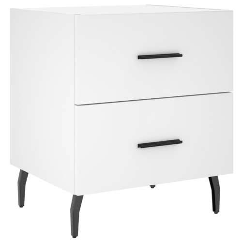 Noćni ormarići 2 kom bijeli 40x35x47,5 cm od konstruiranog drva - Bijela 2 Cijena