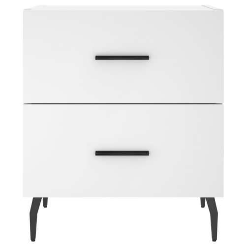 Noćni ormarići 2 kom bijeli 40x35x47,5 cm od konstruiranog drva - Bijela 2 Cijena