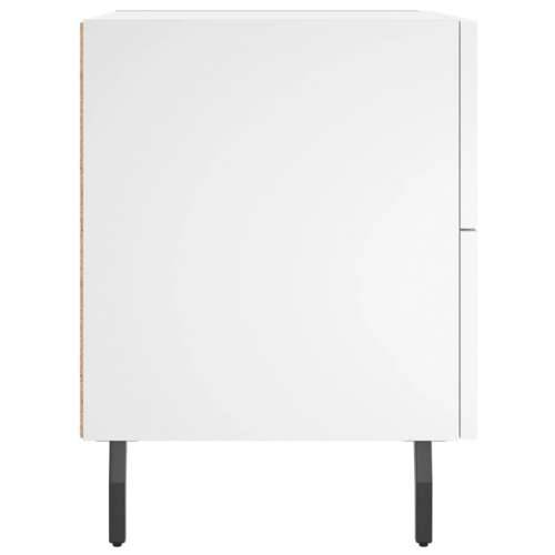 Noćni ormarići 2 kom bijeli 40x35x47,5 cm od konstruiranog drva - Bijela 2 Cijena