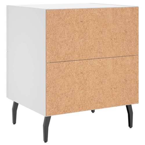Noćni ormarići 2 kom bijeli 40x35x47,5 cm od konstruiranog drva - Bijela 2 Cijena