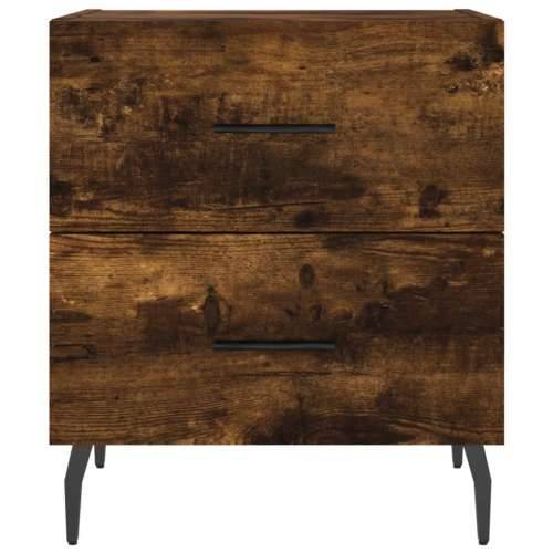 Noćni ormarići 2 kom boja hrasta 40x35x47,5cm konstruirano drvo - Dimljeni hrast 2 Cijena