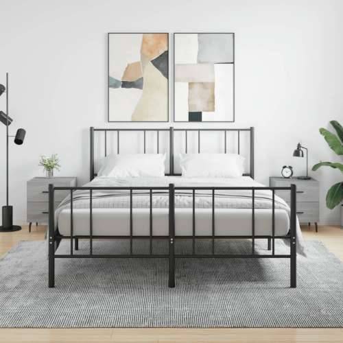 Noćni ormarići 2 kom boja hrasta 40x35x47,5cm konstruirano drvo - Sivi hrast sonoma 2 Cijena
