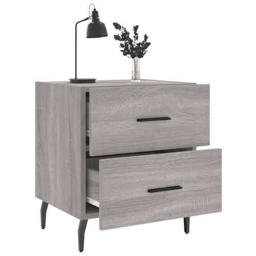 Noćni ormarići 2 kom boja hrasta 40x35x47,5cm konstruirano drvo - Sivi hrast sonoma 2 Cijena