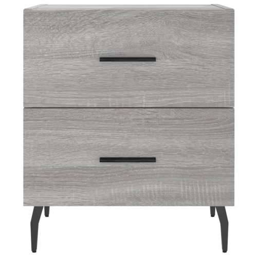Noćni ormarići 2 kom boja hrasta 40x35x47,5cm konstruirano drvo - Sivi hrast sonoma 2 Cijena