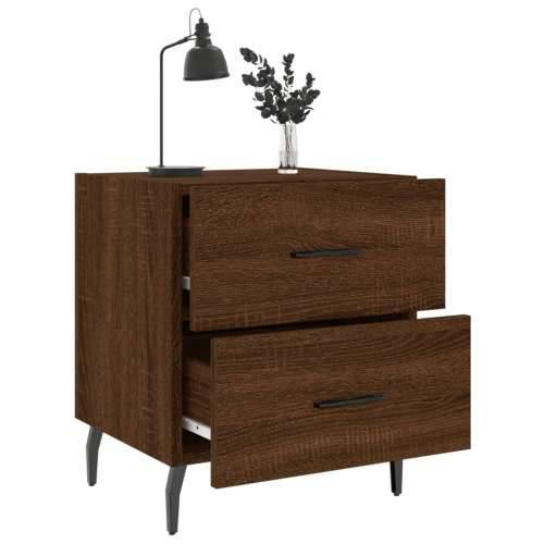 Noćni ormarići 2 kom boja hrasta 40x35x47,5cm konstruirano drvo - Smeđi hrast 2 Cijena