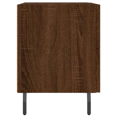 Noćni ormarići 2 kom boja hrasta 40x35x47,5cm konstruirano drvo - Smeđi hrast 2 Cijena