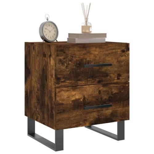 Noćni ormarići 2 kom boja hrasta 40x35x47,5cm konstruirano drvo - Dimljeni hrast 2 Cijena