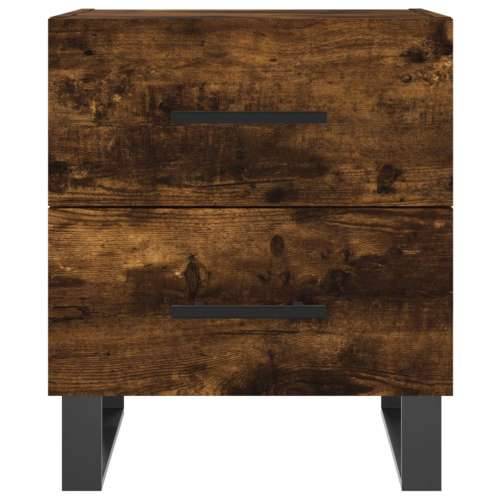 Noćni ormarići 2 kom boja hrasta 40x35x47,5cm konstruirano drvo - Dimljeni hrast 2 Cijena