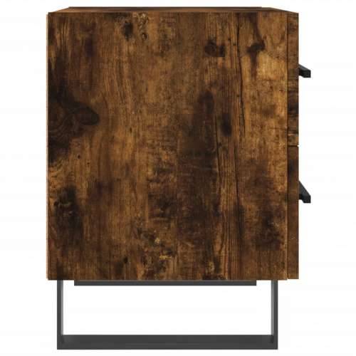 Noćni ormarići 2 kom boja hrasta 40x35x47,5cm konstruirano drvo - Dimljeni hrast 2 Cijena