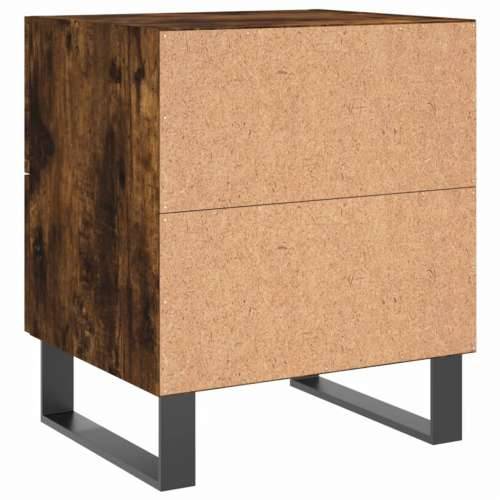 Noćni ormarići 2 kom boja hrasta 40x35x47,5cm konstruirano drvo - Dimljeni hrast 2 Cijena