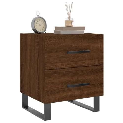 Noćni ormarići 2 kom boja hrasta 40x35x47,5cm konstruirano drvo - Smeđi hrast 2 Cijena