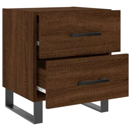 Noćni ormarići 2 kom boja hrasta 40x35x47,5cm konstruirano drvo - Smeđi hrast 2 Cijena