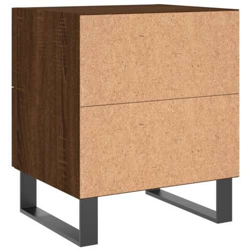 Noćni ormarići 2 kom boja hrasta 40x35x47,5cm konstruirano drvo - Smeđi hrast 2 Cijena
