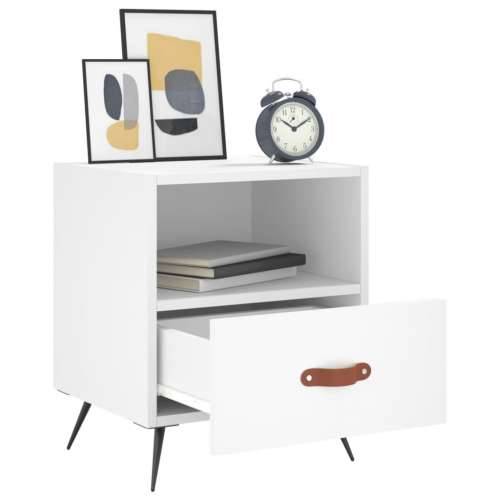 Noćni ormarići 2 kom bijeli 40x35x47,5 cm od konstruiranog drva - Bijela 2 Cijena