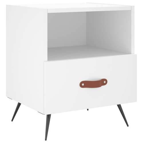 Noćni ormarići 2 kom bijeli 40x35x47,5 cm od konstruiranog drva - Bijela 2 Cijena