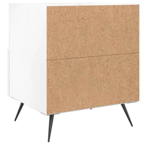Noćni ormarići 2 kom sjajni bijeli 40 x 35 x 47,5 cm drveni - Visoko sjajno bijela 2 Cijena