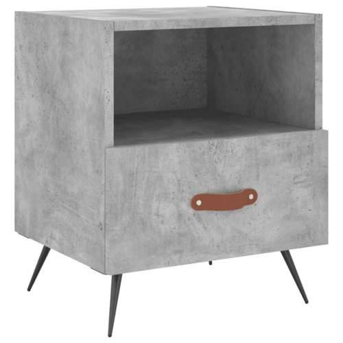 Noćni ormarići 2 kom boja betona 40x35x47,5cm konstruirano drvo - Beton siva 2 Cijena
