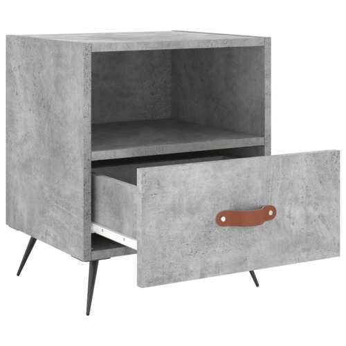 Noćni ormarići 2 kom boja betona 40x35x47,5cm konstruirano drvo - Beton siva 2 Cijena
