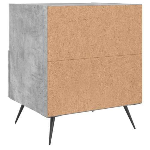 Noćni ormarići 2 kom boja betona 40x35x47,5cm konstruirano drvo - Beton siva 2 Cijena