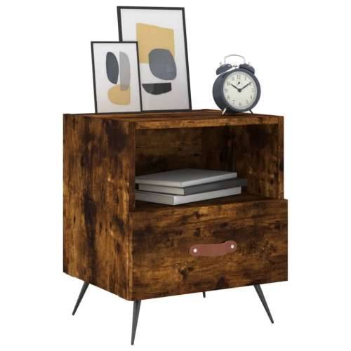 Noćni ormarići 2 kom boja hrasta 40x35x47,5cm konstruirano drvo - Dimljeni hrast 2 Cijena