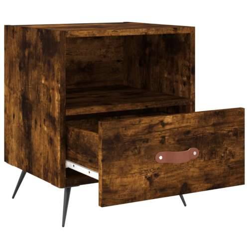 Noćni ormarići 2 kom boja hrasta 40x35x47,5cm konstruirano drvo - Dimljeni hrast 2 Cijena