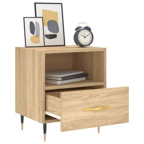 Noćni ormarići 2 kom boja hrasta 40x35x47,5cm konstruirano drvo - sonoma hrast 2 Cijena