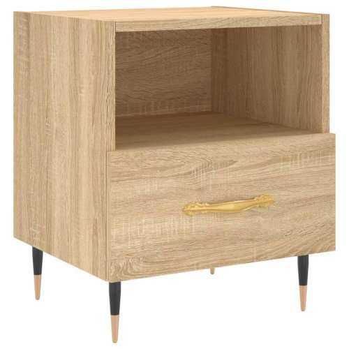 Noćni ormarići 2 kom boja hrasta 40x35x47,5cm konstruirano drvo - sonoma hrast 2 Cijena