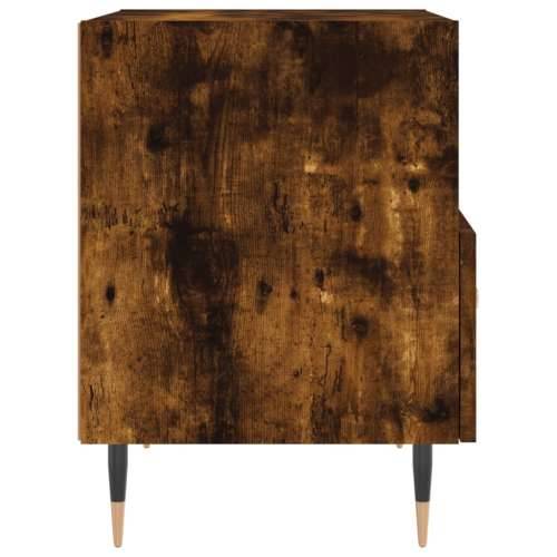 Noćni ormarić boja hrasta 40x35x47,5 cm od konstruiranog drva - Dimljeni hrast 1 Cijena