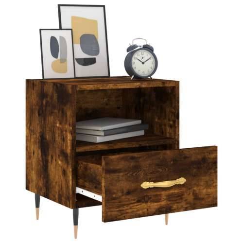 Noćni ormarići 2 kom boja hrasta 40x35x47,5cm konstruirano drvo - Dimljeni hrast 2 Cijena