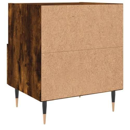 Noćni ormarići 2 kom boja hrasta 40x35x47,5cm konstruirano drvo - Dimljeni hrast 2 Cijena